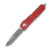 Microtech Knives UTX-85 Auto OTF Red 3.11in PS Apocalyptic Drop Point AUMT23111APRD
