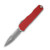 Microtech Knives Cypher II OTF Auto Red 3.5in Part Serr Apocalyptic Dagger AUMT124211APRD