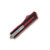 Microtech Scarab II D/E Gen III Auto OTF Knife Red 3.9in Apocalyptic Part Serr Dagger AUMT128011APRD