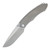 Remette Knives Titanium Handle M390 Drop Point Blade WD108-G