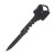 SOG Key Knife Black 1.5in Straight Edge Drop Point Blade SOG-KEY-101