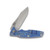 Hinderer 3.5 Eklipse Blue - Orange 3.5 Inch Plain Stonewash Slicer KEK35SLHOTWSWBLOR