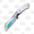 Buckshot Rainbow Razor Folding Knife NTPBK205RB
