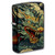 Zippo Lighter 540 Fusion Dragon Tumbled Brass Front 1