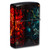 Zippo Lighter 540 Spiritual Sun and Moon Design Tumbled Brass Back 1