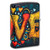 Zippo Lighter 540 Love Design Black Matte Back