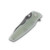 Hinderer 3.5 Eklipse Slicer Hollow Ground Tri-way Translucent Green G-10 Titanium KEK35SLHOTWWFTG