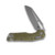 Microtech MSI Ram-Lok Fluted OD Green 3.88in Apoc Part Serr Sheepsfoot Blade