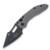 Microtech Stitch Auto Knife Natural Aluminum 3.75in Black Apoc Spear Point