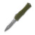 Microtech Hera II Mini Bayonet OTF Auto Knife OD Green 3in Part Serr Apoc Blade