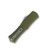 Microtech Hera II Mini Bayonet OTF Auto Knife OD Green 3in Full Serr Apoc Blade