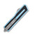 Microtech Scarab II Gen III OTF Knife Turquoise 3.88in SW Part Serr Drop Point AUMT127811TQ
