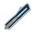 Microtech Scarab II Gen III D/E OTF Knife Turquoise 3.88in SW Part Serr Dagger AUMT128011TQ