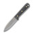 LT Wright Genesis Fixed Blade Knife 4.25 Inch Plain Matte Spear Point LT032