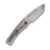 Medford Marauder H Art Nouveau 3.75in Plain Tumbled Tanto Flamed Hardware MK0454TT-01TM-TFCF-BN