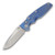 Hinderer Auto Eklipse Spearpoint Stonewash Blue KAEK35SPESWBLU