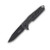 Bear Edge 71211 Stonewash Folder Blackout Folding Knife BR71211