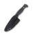 Half Face Blades Extremis MK1 3.5in Plain Sniper Gray Recurve Drop Point in Sheath 2