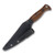 Half Face Blades Congressman Desert Ironwood 3.8in Plain Armor Black Spear Point HFCONGDI