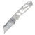 Kizer Drop Bear Utility Azo Design Clear 2.74 Inch Plain Satin Utility V3619JA5