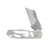 Kizer Drop Bear Utility Azo Design Clear 2.74 Inch Plain Satin Utility V3619JA5