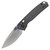 Vosteed Mini Psyop Crossbar Lock Knife Carbon Fiber 2.69in Satin Drop Point