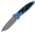 Microtech SOCOM Elite Automatic Knife Apocalyptic Half Serrated/Blue AUMT161A11APBL