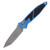Microtech SOCOM Elite Automatic Knife Apocalyptic Full Serrated/Blue AUMT161A12APBL