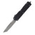 Microtech Scarab II Gen III OTF Black 3.88in Full Serr Apoc Tanto Blade AUMT127912AP