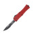Microtech Hera II Mini OTF Auto Knife Red 3in Part Serr Black Drop Point Blade AUMT1703M2RD
