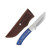 Szco 7.5Inch Chrome Sapphire Hunting Knife 203538