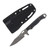 Dawson Knives Gen 2 Smuggler Black G10 Handle New Monsoon Finish DK61