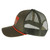 Buck Embroidered Patch Mesh Snapback O.D. Green Hat BU89189