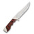 Bear & Son Finger Groove Skinner 77 Rosewood 4.37in Plain Satin Drop Point 2