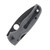 Spyderco SMKW Exclusive Smoky Gray Shaman with Gray Canvas Micarta Black Blade CPM S45VN Plain Edge SPC229MGYS45BKP