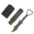 Halfbreed Compact Clearance Knife Gen 2- Tuhon Raptor - Ranger Green Sculpted Handles - K110 CCK03ODG2