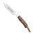 Puma SGB Caping Jacaranda Wood Fixed Blade Knife 2.5in Plain Drop Point