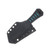 Auxillary Mfg. Coffin Tanto Stingray Wrapped Handle-Teal AMCOFFINTANTO-SWH-T