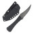 Auxillary Mfg. Pocket Bowie XL Black Textured G-10 AMPBXL-G10-BLK