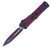 Microtech Combat Troodon Gen III D/E Standard Cerakote Comic Strip Purple AUMT11421PUCOMICS