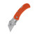 Outdoor Edge Knives B.O.A. Folding Utility Knife Orange 1in Razor Blade