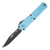 Microtech Combat Troodon OTF Gen III Black DLC Bowie/Turquoise AUMT11461TQ
