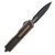 Microtech Scarab II Gen III D/E OTF Knife Tan 3.95in Black Dagger AUMT12801TA