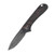 CIVIVI Elementum Shredded Carbon Fiber - Copper Shred Resin 2.96in Plain Hand Rubbed Drop Point C907C-DS3