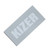 Kizer Drop Bear 2 Gray Aluminum 2.84 Inch Plain Black Drop Point V3619.2KD2
