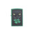 Zippo Lighter Feline Lucky Design Green Matte ZP46721
