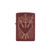 Zippo Lighter Three of Swords Design Merlot ZP46723