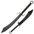 Cold Steel Chinese War Sword with Black Cord Wrapped Handle