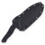 Sniper Bladeworks Mamu Fixed Blade Knife Satin/Black G-10