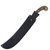 Condor Tool and Knife Golok Machete Walnut 14.5in Plain Black Epoxy Blade CTK41014HC